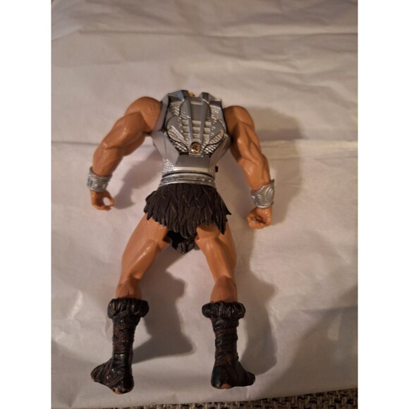 Battle Sound Silver He-Man MOTU 200X Masters Of The Universe Action Figure Works - Picture 3 of 3